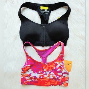Under Armour & C9 by Champion Racerback Sports Bras, 30A, XS